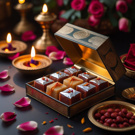 Royal Dry Fruit Mithai Box (16 Varieties – Signature Edition)