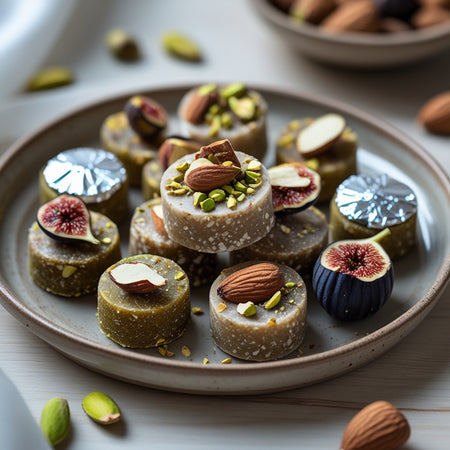 Exotic Nut Barfi Collection – Deluxe Metal Box