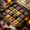 Exotic Nut Barfi Collection – Deluxe Metal Box