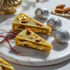Gold Foil Kesar Katli with Silver Almond Laddu (Limited Edition)
