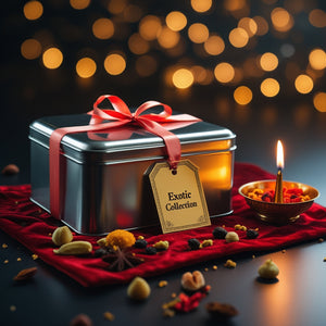 Exotic Nut Barfi Collection – Deluxe Metal Box